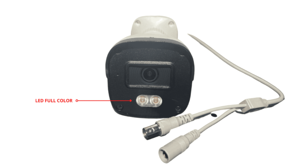 CAMARA TVT HD 2MP BULLET FULL COLOR ESTRUCTURA SEMI - METÁLICA CON AUDIO 2.8mm TD-7421TE3S(AU/WR1) - Imagen 2