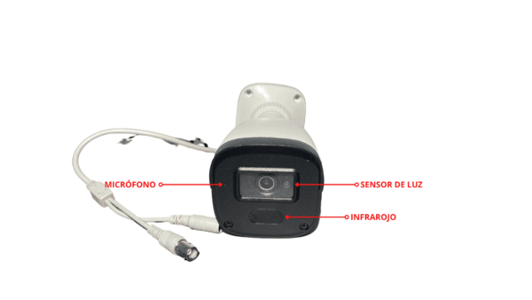 CAMARA TVT 2MP BULLET AUDIO ESTRUCTURA SEMI-METALICA 2.8mm TD-7421TE32(D/AU/AR1) - Imagen 2