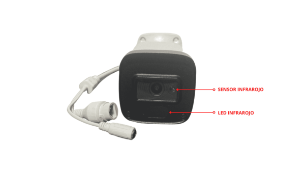 CAMARA TVT IP 4MP BULLET ESTRUCTURA METALICA 2.8mm TD-9441S3L (D/PE/AR2) - Imagen 2