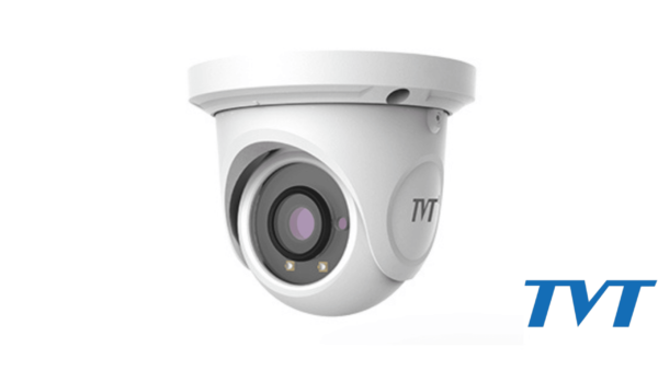 CAMARA TVT IP 2MP DOMO METAL 2.8mm H.265 TD-9524S4B(D/PE/AR2)